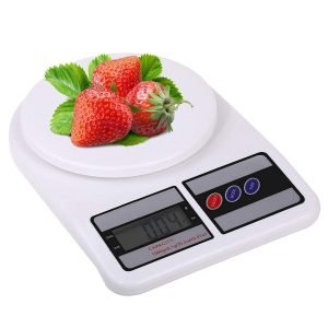 Multipurpose Portable Digital Kitchen Weighing Machine Multipurpose Electronic Weight Scale with Backlit LCD Display for Measuring Food, Cake, Vegetable, Fruit