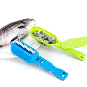 New Fish Scale Scraper, Fish Scaler, Fish Scale Remover, Fish Skin Remover Scraper Cleaner Fish Scale Brush Shaver Remover Scale Knife Skin Peeler Fish Scale Descaler