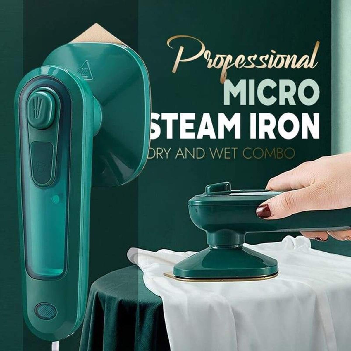 Professional Micro Steam Dry Iron Handheld Household Portable Mini Iron Machine For Home Travel Business & Garment