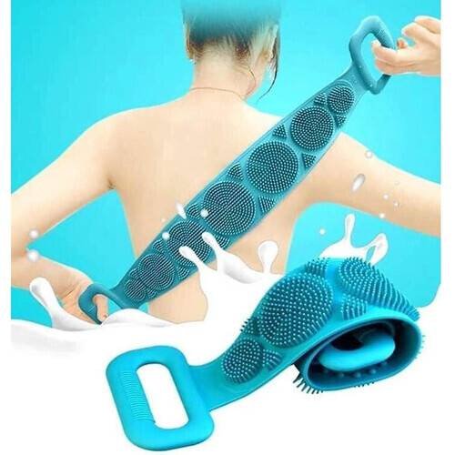 Magic Silicon Body Brush Scrubber Rubbing Back Mud Peeling Body Massage Shower Magic Brush Flexible Scrubber