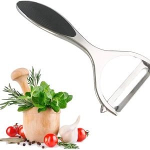 Potato Vegetable Peeler for Kitchen - Premium Stainless Steel Y Shape Swivel Peelers for Veggie, Carrot, Fruit, with Ergonomic Non-Slip Handle & Sharp Blade, Good Grip & Durable