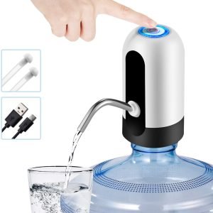 USB Charging Automatic Drinking Water Pump dispensator - Usb চার্জিং অটোমেটিক ড্রিংকিং ওয়াটার পাম্পের সাথে ওয়াটার ডিসপেনসার