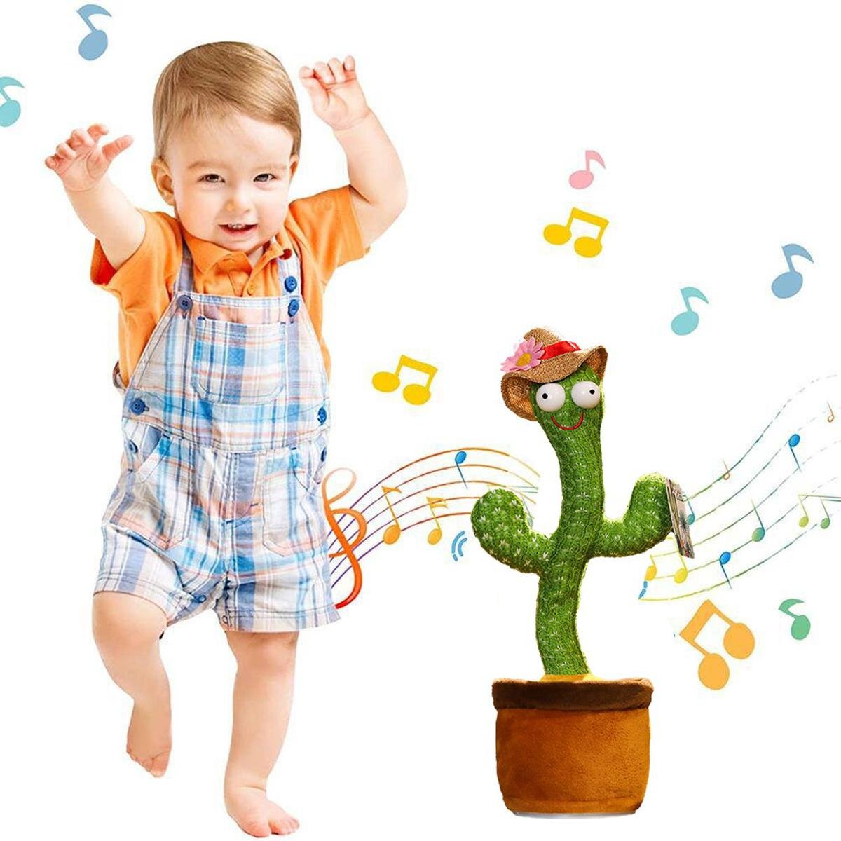Talking & Dancing Cactus Mimicking Toy