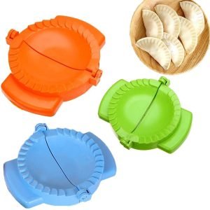 3pcs set dumplings maker cutter, colorful dumpling mould dough press diy meat pie, kitchen tools accessories for hand pies, pierogi, ravioli, samosa katapitha, pulipitha, pakonpitha, e pastry, empanada, ravioli maker tool,3 sizes (colors may vary)