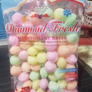 Diamond Fresh Naphthalene Ball Per Packet Of Color And Aroma 200 Grams 60-70 Pcs