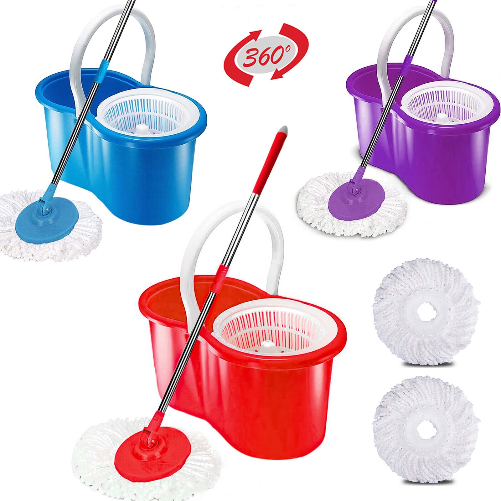 Brand New Easy Magic Spin Mop with Bucket