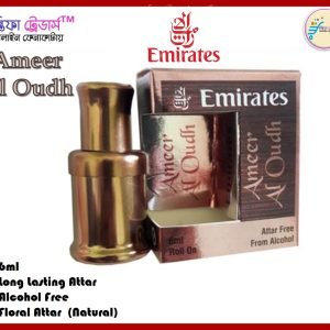 Emirates Ameer Al Oudh Floral Attar (Oud/Agarwood) 6 ml Roll on Perfume