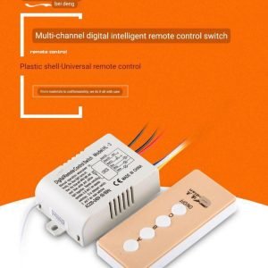 Digital Remote Control Switch XB-001 220V single -road wireless intelligent dual -control partition wall remote control high -power dual -control single -road remote control switch
