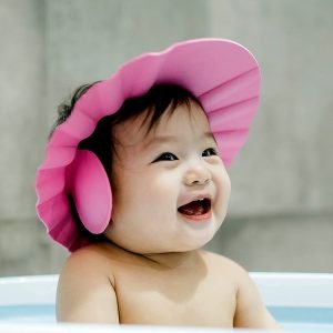 Baby, Kids, Children Shower Cap Soft Adjustable Baby Bath Head Cap Visor for Hair Washing Shower Protection Bath Cap (1Pcs)