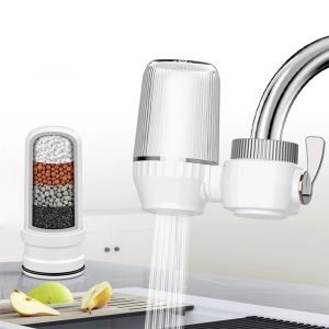 Ceramic Percolator Water Filter Removable Clean Kitchen Tap for Home Daily Use