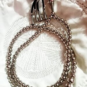 Islamic Tasbih Tasheeh 100-Beads Muslim Prayer Beads (Stainless Steel)