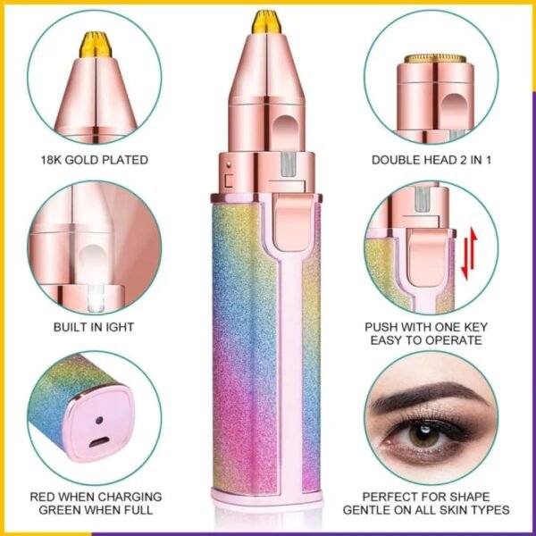 Flawless Facial Hair Remover for Women- Rechargeable