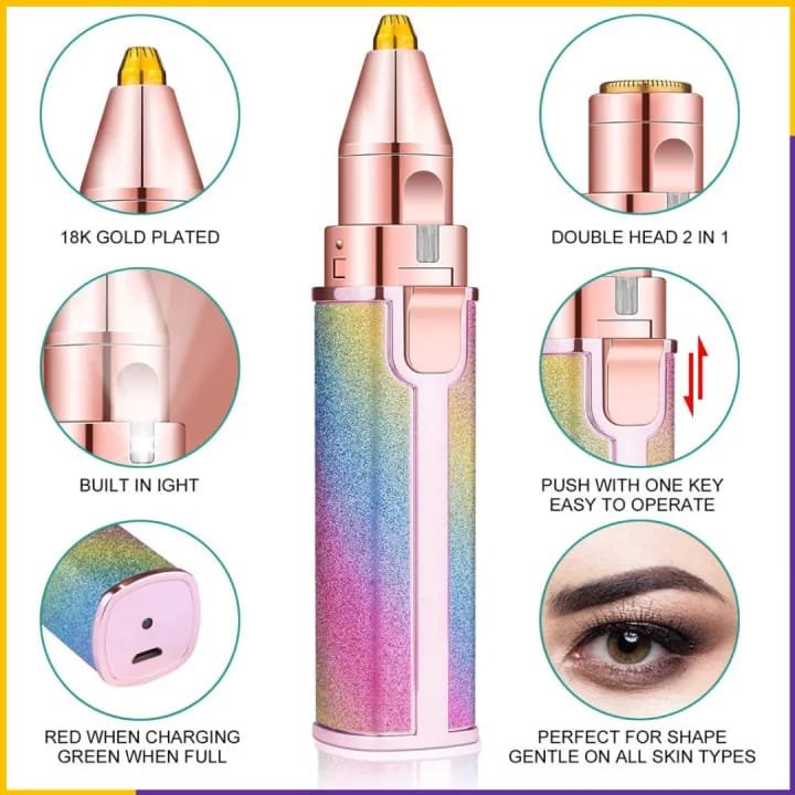 Flawless Facial Hair Remover for Women- Rechargeable