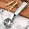 Stainless Steel Spring Trigger Ice Cream Scoop Set of 1 Pcs Remove The Ice Cream Easily