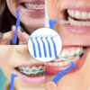 Interdental Brush, 5Pcs Dental Brushes for Between Teeth and Gums, Brush Micro Tight Cleaner