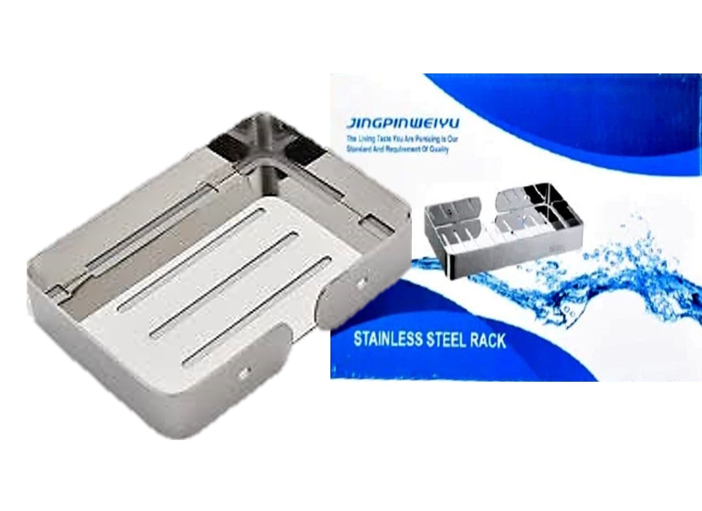 Soap Box Wall Mounted Metal Bracket Bar Soap Tray Bar Soap Sponge Holder Magnetic Sponge Holder Magnetic Mount Metal Bar Soap Dish Wall Soap Holder Storage Stainless Steel