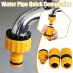 Flexible Lawn Car Wash Tube Adapter Extender Irrigation Watering Pipe Joint Garden Hose quick Connectors 3 Pcs Set