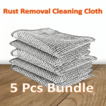 5 Pcs Magic Wire Rust Removal Cleaning Cloth for Kitchen