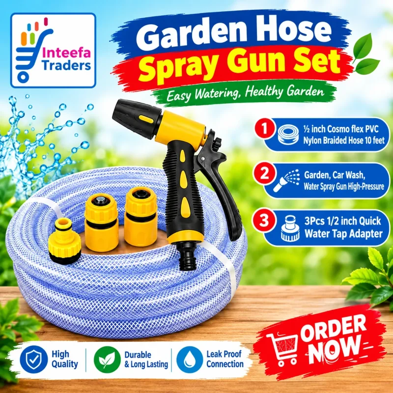 spray gun with connector