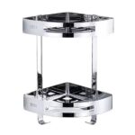Bathroom Shelves SUS 304 Stainless Steel Shower Caddy Shelf Wall Mounted Shower Rack Corner Shower Organizer