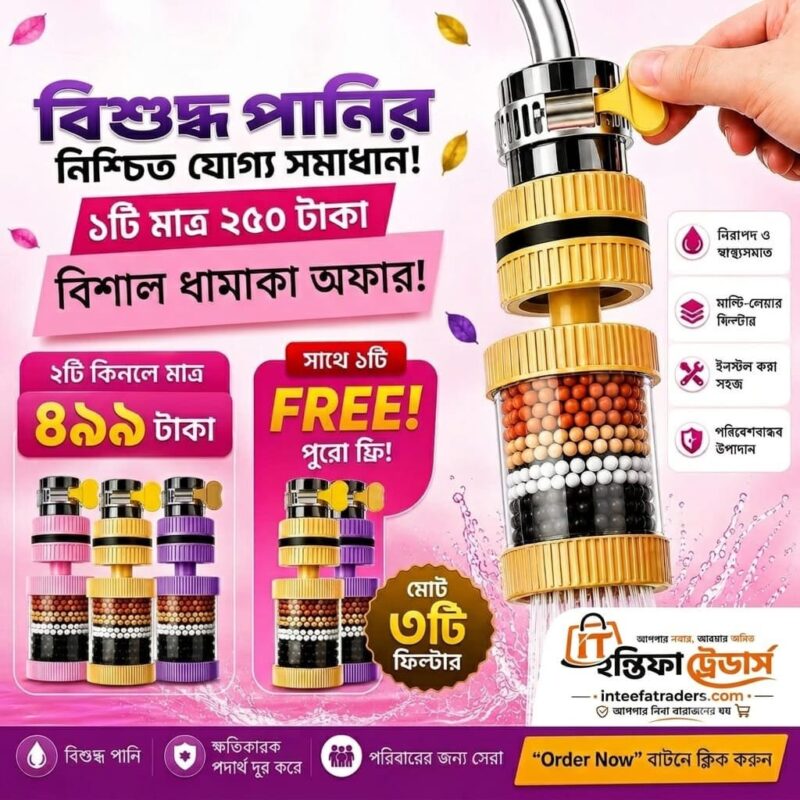 Taoshuai 6 Layer Water Tap Filter