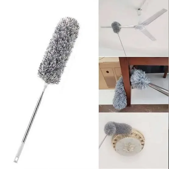 Multipurpose Microfiber Cleaning Duster with Extendable Telescopic Handle